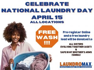 National laundry day with Laundromax
