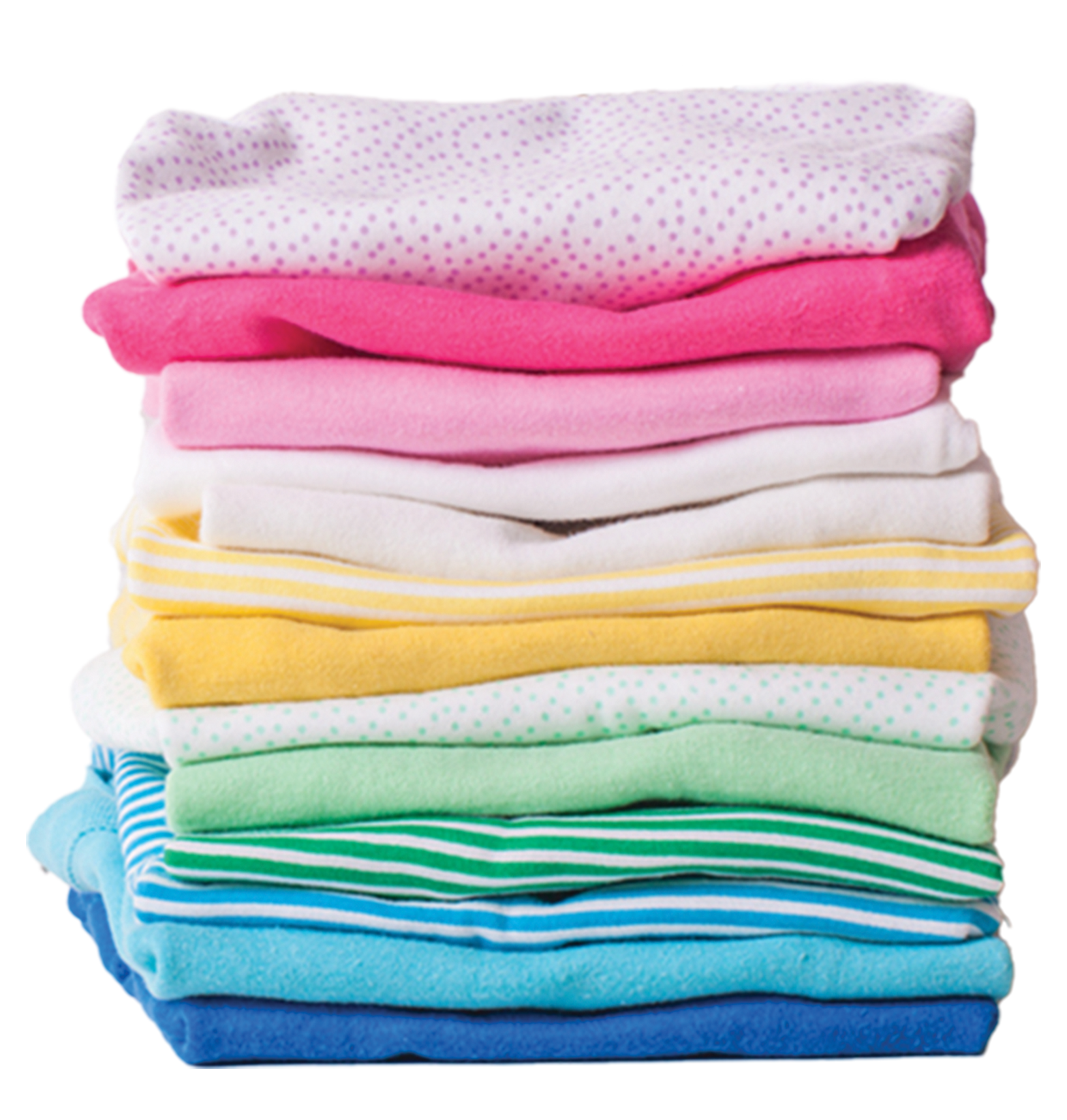 laundry stack stack of clean laundry